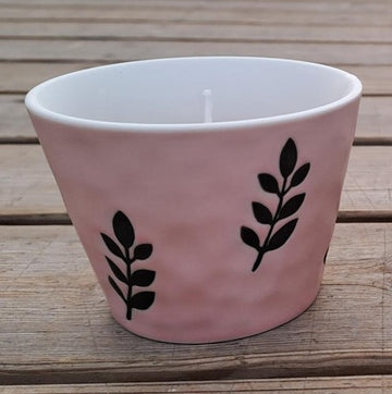 Doftljus 'Citronella' Rosa D8cm
