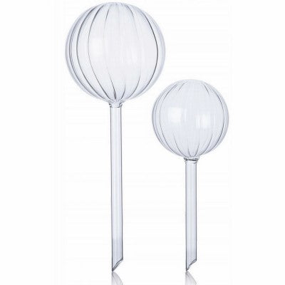 Självbevattningskula i Glas 27x10cm 2-p