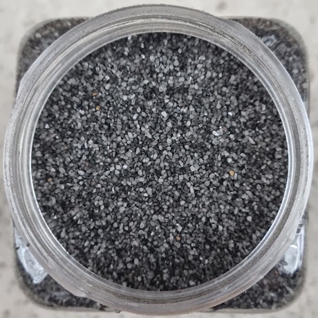 Deco Dekorationssand Mörkgrå - 550ml