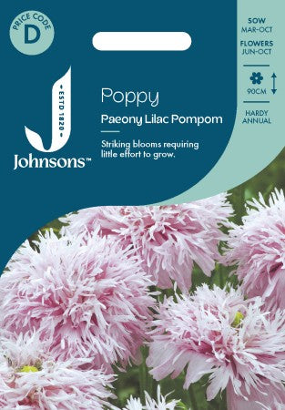 Fjädervallmo 'Lilac Pompom'