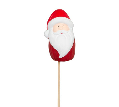 Sticks Tomte Keramik Röd H7cm