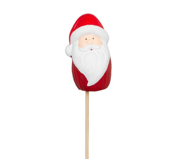 Sticks Tomte Keramik Röd H7cm