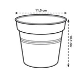 Green Basics Growpot 11cm - Leaf Green