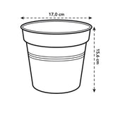 Green Basics Growpot 17cm - Terracotta