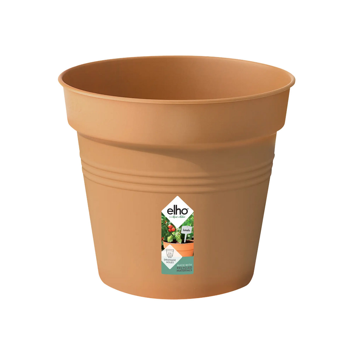 Green Basics Growpot 21cm - Terracotta