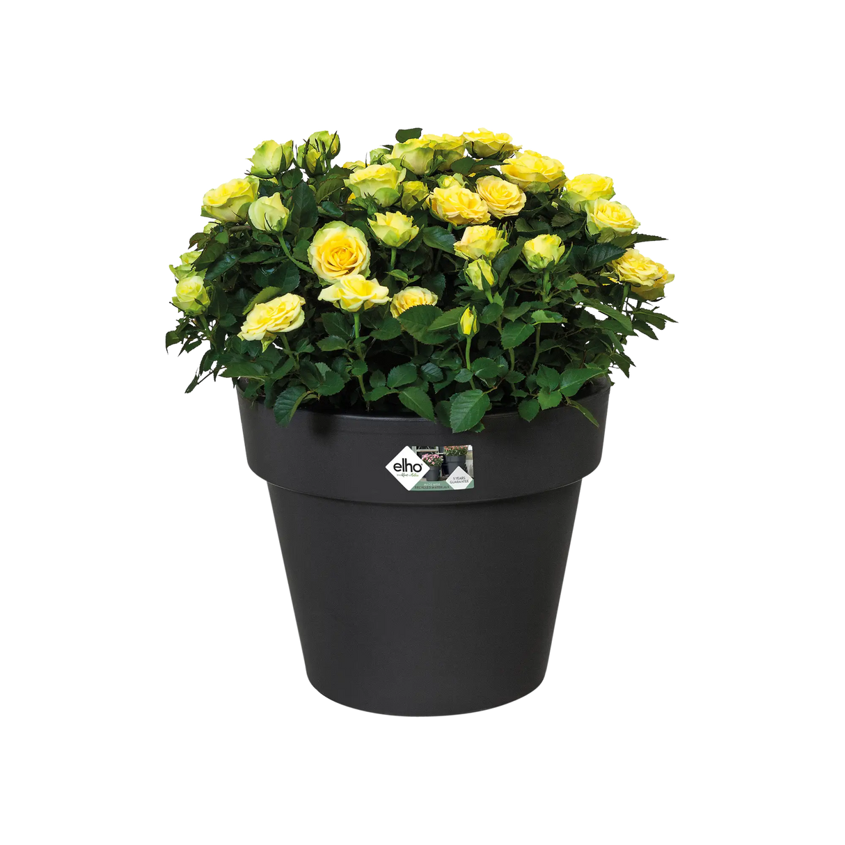 Green Basics Top Planter 40cm - Living Black