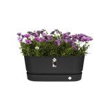 Greenville Terrace Blomlåda med hjul 60cm - Living Black