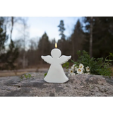 LED Gravljus Flamme Angel Vit 13,5x18 cm