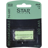 Laddbart batteri AAA 1,2V 600mAh Ni-MH 2-pack
