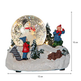 Inomhusdekoration Winterville Multi snöglob snögubbe