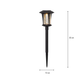 Gångbelysning 'Monaco' 2-p Solcell