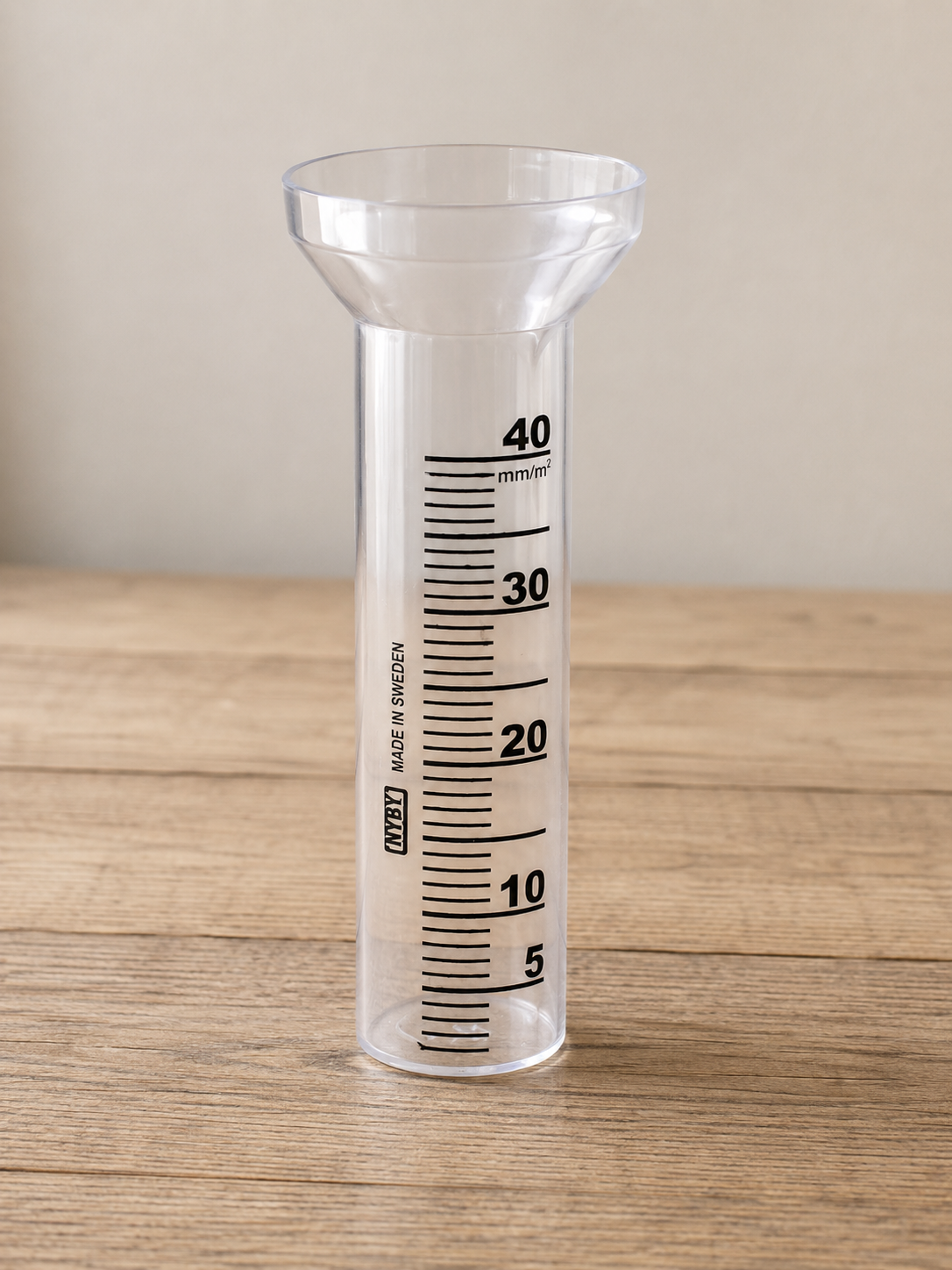 Extra Mätglas till Regnmätare Plast