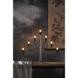 Ljusstake Milano Krom metall 7L