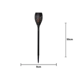 Fackla Solcell 'Flame' 2-pack
