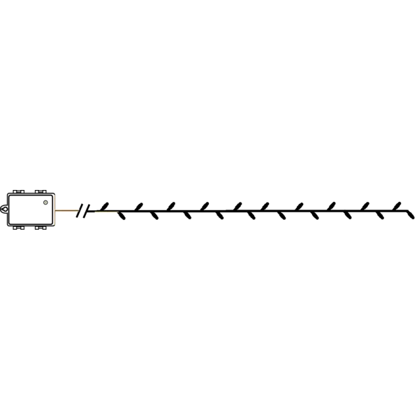 Ljusslinga Batteri 'Akku Multi' 280cm