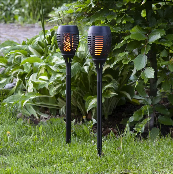 Fackla Solcell 'Flame' 2-pack