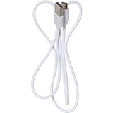 LED Blockljus 3-pack Flamme Charge Vit 7,5x10/12,5/15 cm
