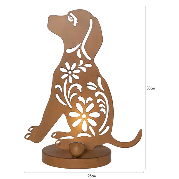Dekorationsbelysning Solcell 'Oxidog'