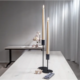LED Antikljus 2-pack Flamme Slim Beige 28,5 cm
