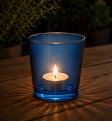 Värmeljushållare 'T-lights Blue'