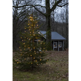 Julgransslinga Serie LED Svart 160L ww