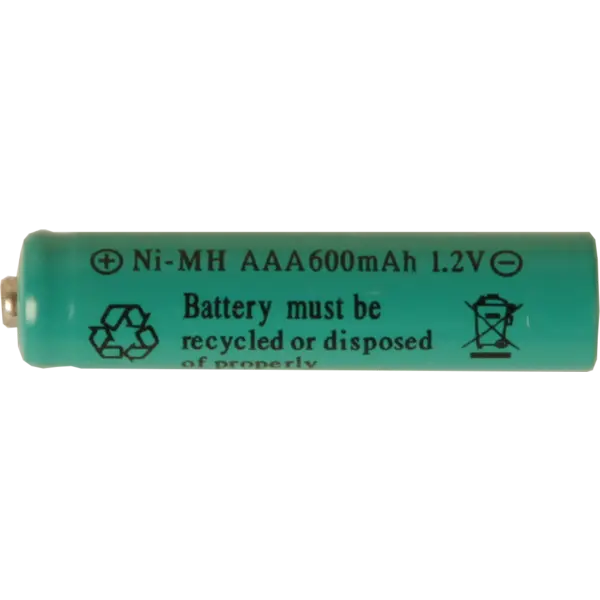 Laddbart batteri AAA 1,2V 600mAh Ni-MH 2 p
