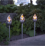 Gångbelysning Solcell 'Olympus' 3-pack