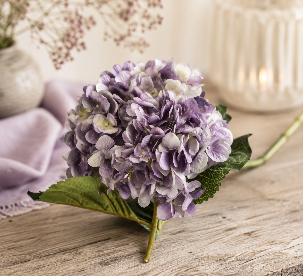 Hydrangea lila 64 cm