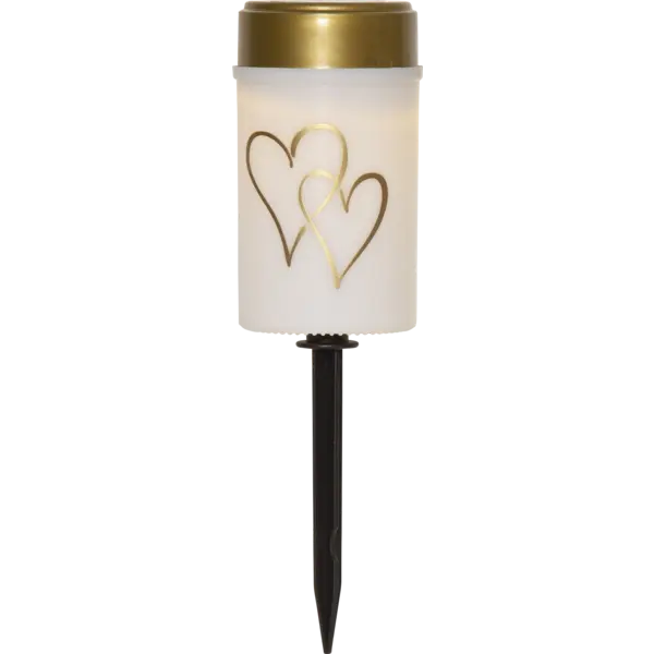 Gravljus Solcell 'Hearty' Vit