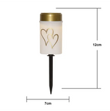 Gravljus Solcell 'Hearty' Vit