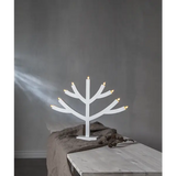 Ljusstake Grene Vit 9L