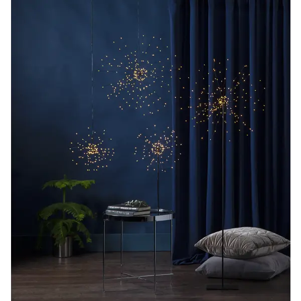 Hängande dekoration Fireworkr Svart 120L