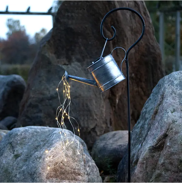 Dekorationsbelysning Solcell 'Dew Drop Water can'