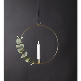 Inomhusdekoration Flamme Ring Mässing hängande 30 cm