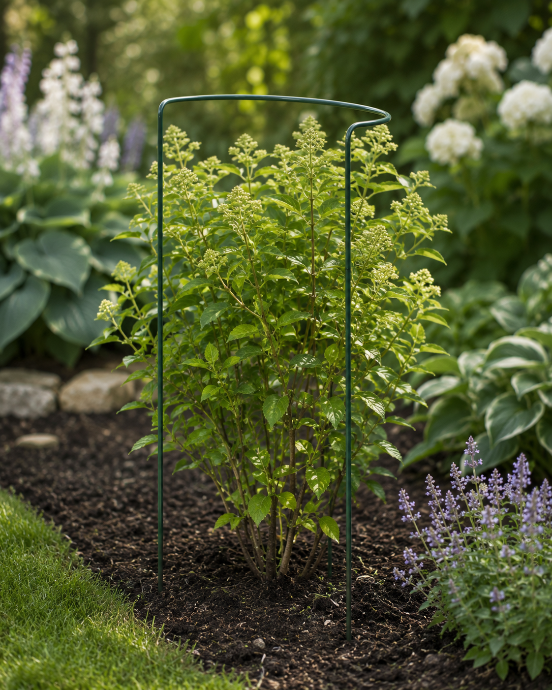 Buskstöd Grön H35x40cm