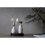 Ljusstake Christmas Joy Vit lucia 1L