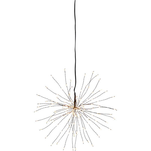 Hängande dekoration Fireworkr Svart 120L