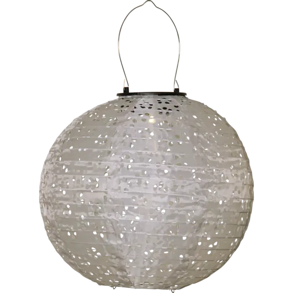 Dekorationsbelysning Solcell 'Festa' Beige
