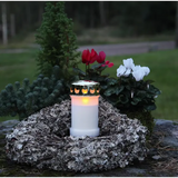 LED Gravljus Serene vitt H13,5cm