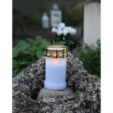 LED Gravljus Serene vitt H13,5cm