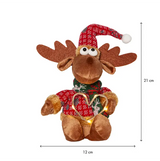 Dekorationsfigur Joylight Brun älg
