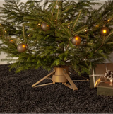 Julgransfot Granig Gold Guld metal 50x14 cm
