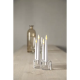 LED Antikljus 4-pack Paulina Vit 15,5 cm