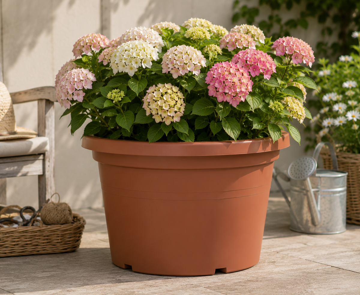 Kruka Basic Round D50cm CLAY