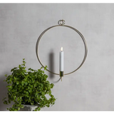 Inomhusdekoration Flamme Ring Mässing vägg 34 cm