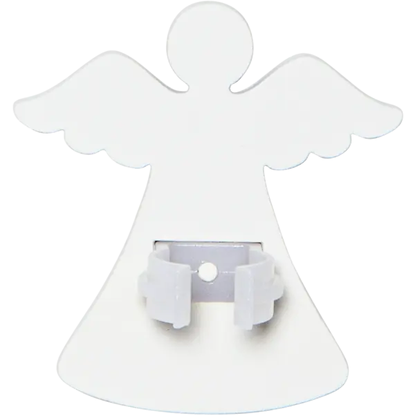 Ljusmanschett Accessorize Vit ängel