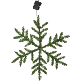 Krans Snowflake Grön 63 cm 42 L ww BO