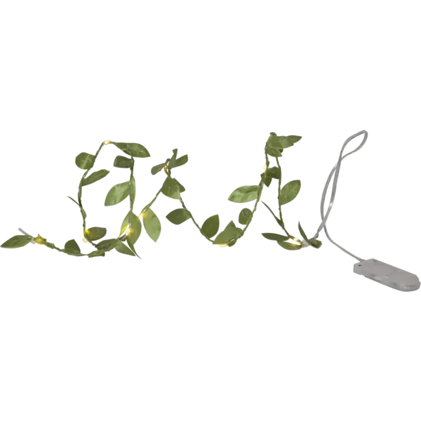 Ljusslinga 'Girland Leaf' Batteri