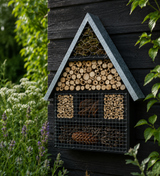 CARE-Bird Insektshotell B med Zinktak 50cm - Svart