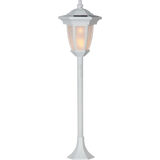 Dekorationsbelysning Solcell 'Flame' Vit